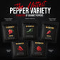 Hot Sauce Making Kit - Diy Set With 5 Peppers (Carolina Reaper, Ghost, Habanero, Chipotle, Jalapeo) - Make Hot Sauce, Salsa, Spi