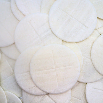 Candy Creations On Cloud 9 White Altar Bread 2 3/4'''', 50 Count, For Communion and Mass