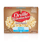 Orville Redenbachers Microwave Popcorn, Naturals Simply Salted Flavor, 3g Fiber Per Serving, Movie Night Supplies, 3.29 oz., 6-C