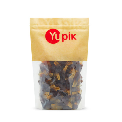 Yupik Gummy Cola Bottles, 2.2 lb (35.2 oz), Gluten-Free, Cola Soda Pop Flavored Gummies, Chewy, Sweet Candy, Delicious Snack, Id