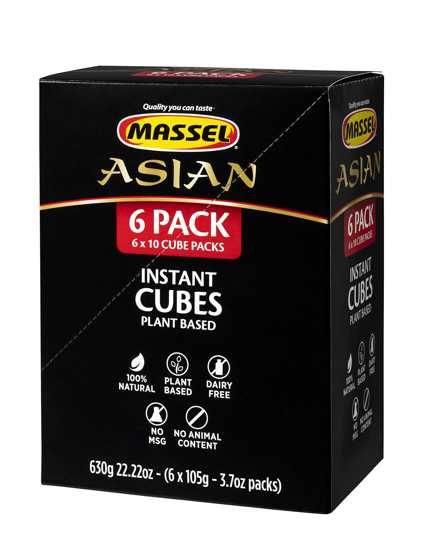 Massel Instant Rasam Bouillon Broth Cubes - No MSG, Gluten-Free Soup Base - Bulk Pack (6 x 105g)