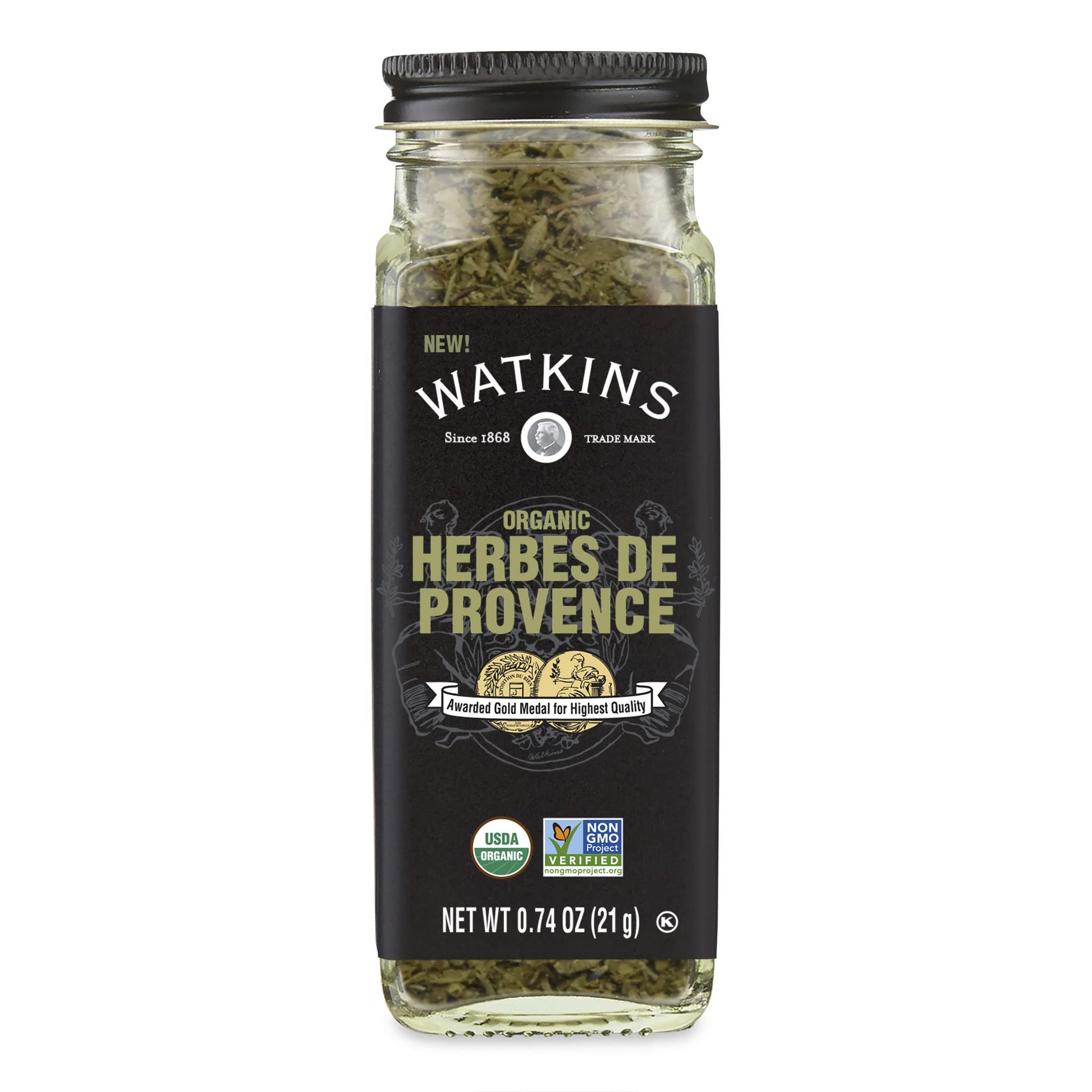 Watkins Organic Herbs De Provence, 0.74 oz, 1 Count, As Shown