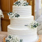Rinlong Pre-Made Cake Toppers Flowers Cake Decorations Baby'S Breath Eucalyptus Wedding Cake Decorating Flowers Decor Christenin
