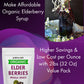 Pristine Nutri Organic Dried Elderberries | Non-GMO, Wildcrafted | 32 oz Bulk | Immunity Booster