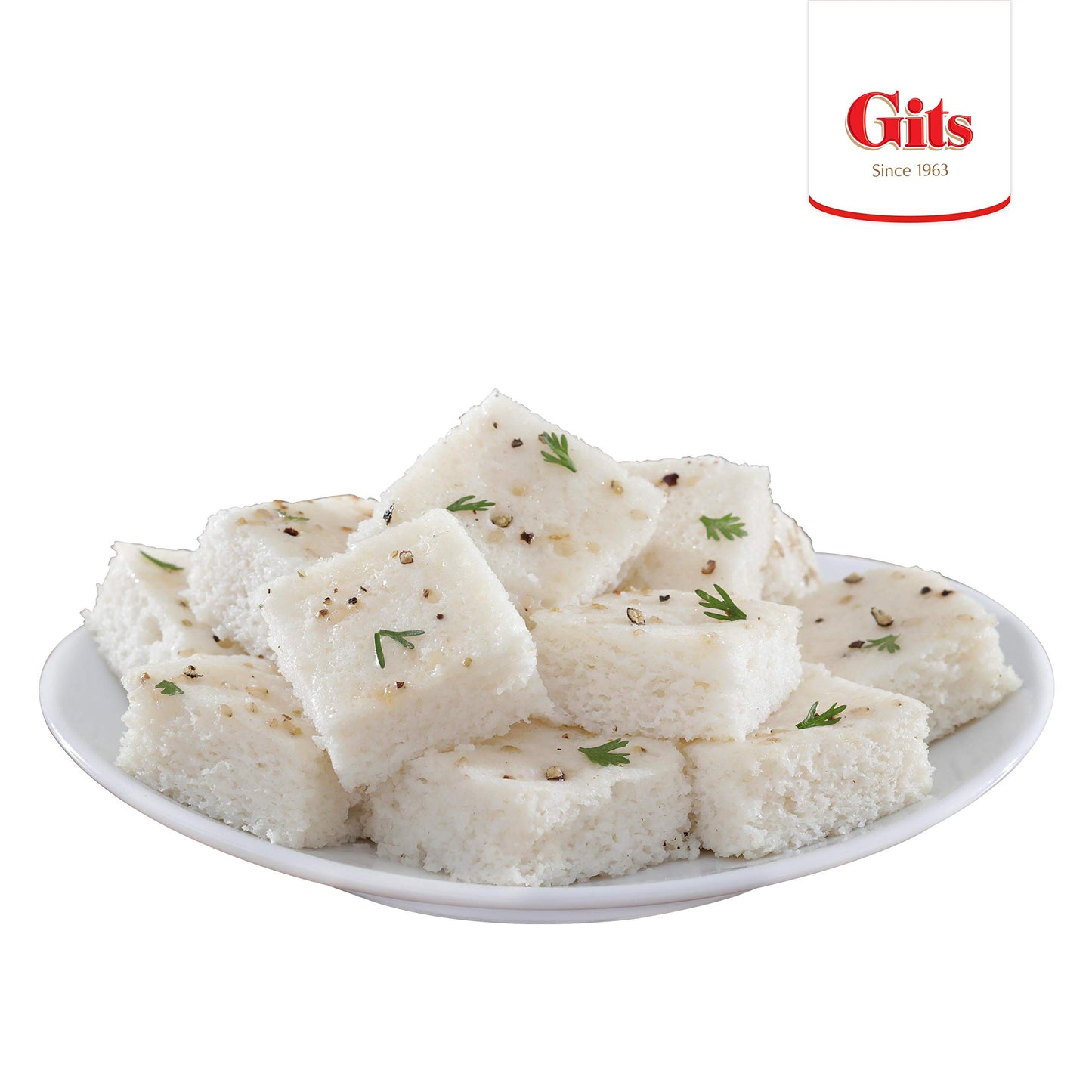 Gits Instant Khatta Dhokla Snack Mix, Makes 40 Per Pack, Pure Veg, Indian Snack Mix, 200G