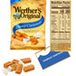 Werthers' Original | Chewy Caramels | Individually Wrapped Candies, 2 Pack -2.4 Oz | Sameday Shippers Card Included