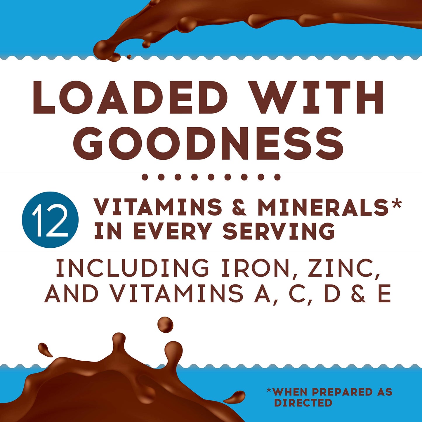 Ovaltine Rich Chocolate Drink Mix, Powdered Drink Mix for Hot and Cold Milk, 12 OZ Canister