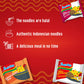 Indomie Mi Goreng Instant Noodles, Halal Certified, Hot & Spicy, 40 Count (Pack Of 1)
