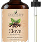 Handcraft Clove Essential Oil - 100% Pure And Natural - Premium Therapeutic Grade With Premium Glass Dropper - Huge 4 Fl. Oz