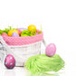 Edible Easter Grass, Fruit Flavored Cake And Cupcake Toppers, Basket Stuffers, Pack Of 3