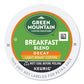 Green Mountain Coffee Decaf Breakfast Blend K-Cup, Light Roast, 24 Count, Brown, Model 7522