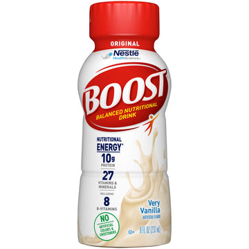BOOST Original Ready to Drink Nutritional Drink, Very Vanilla, 8 Fl Oz (Pack of 6)