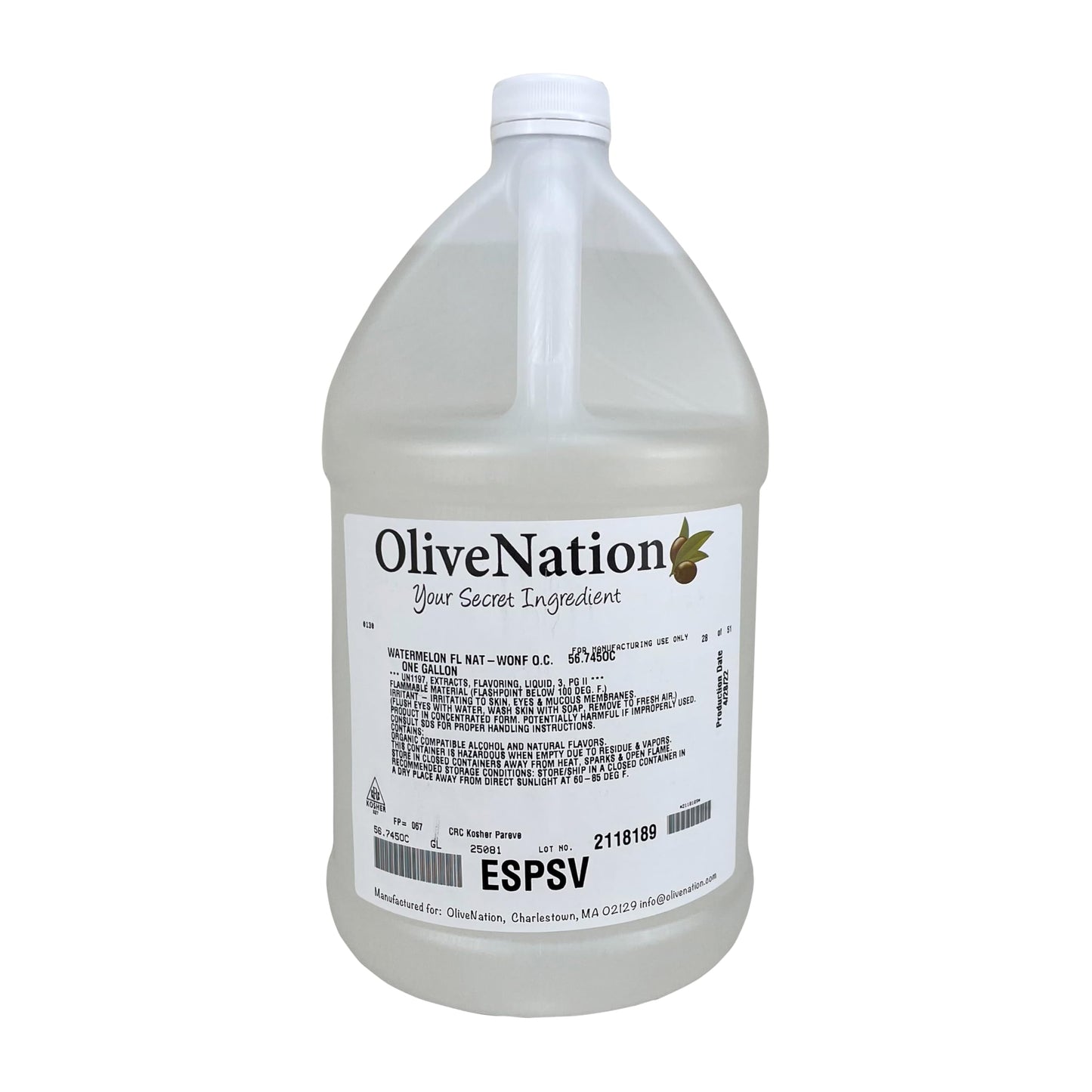 OLIVENATION Watermelon Extract - Premium Quality Flavoring for Baking - 8 Ounce