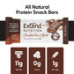 Extend Sugar Free Protein Bars, Perfect Diabetic Snacks, High Protein And Fiber, Hunger Control & Steady Energy, Low Carb, Keto Friendly (12 Count, Chocolate Peanut Butter)