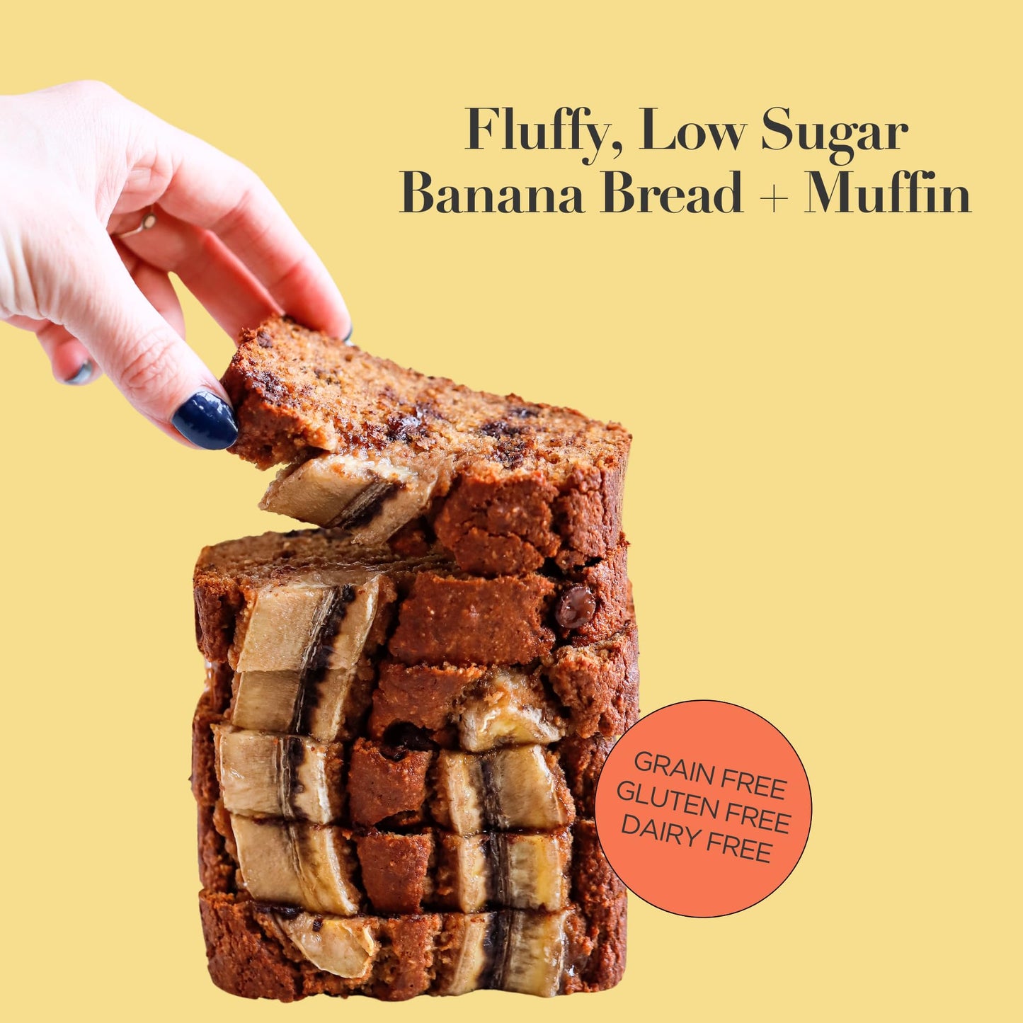 Stellar Eats Grain-Free Baking Mix | Gluten-Free, Dairy-Free, Plant-Based | Fluffy, Moist, & Naturally Sweet | Sweetened With Co