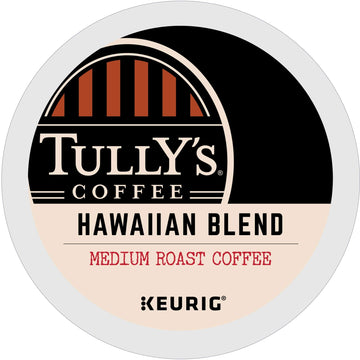 Tully'S Coffee Hawaiian Blend, Medium Roast, Keurig Single-Serve K-Cup Coffee Pods, 32 Count