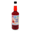 Hypothermias Shaved Ice & Snow Cone Syrup - BPA-Free Plastic Bottle Quart (32 Fl. Oz) - Red Hot - Non-GMO 100% Pure Cane Sugar, 