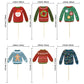 Gyufise 36Pcs Ugly Sweater Cupcake Toppers Ugly Sweater Party Decorations For Christmas Party Decorations Ugly Sweater Christmas