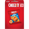 Cheez-It Baked Snack Crackers, Lunch Snacks, Extra Cheesy, 12oz Box (12 Packs)