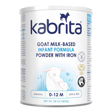 Kabrita Goat Milk-Based Infant Formula Powder With Iron, Dha, Ara & Prebiotics, For Infants 0–12 Months, Non-Gmo, 28 Oz
