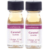 Lorann Caramel Ss Flavor, 1 Dram Bottle (.0125 Fl Oz - 3.7Ml - 1 Teaspoon) - 2 Pack