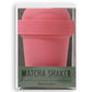 Mini Matcha Shaker (20Ml) Modern Matcha Whisk | Ideal For Enhanced Grade Matcha Powder & Hojicha Powder | Compact Cup For Home, Office, Or Travel | Gift For Tea Lovers | Pink - (Japan Imported)