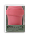 Mini Matcha Shaker (20Ml) Modern Matcha Whisk | Ideal For Enhanced Grade Matcha Powder & Hojicha Powder | Compact Cup For Home, Office, Or Travel | Gift For Tea Lovers | Pink - (Japan Imported)
