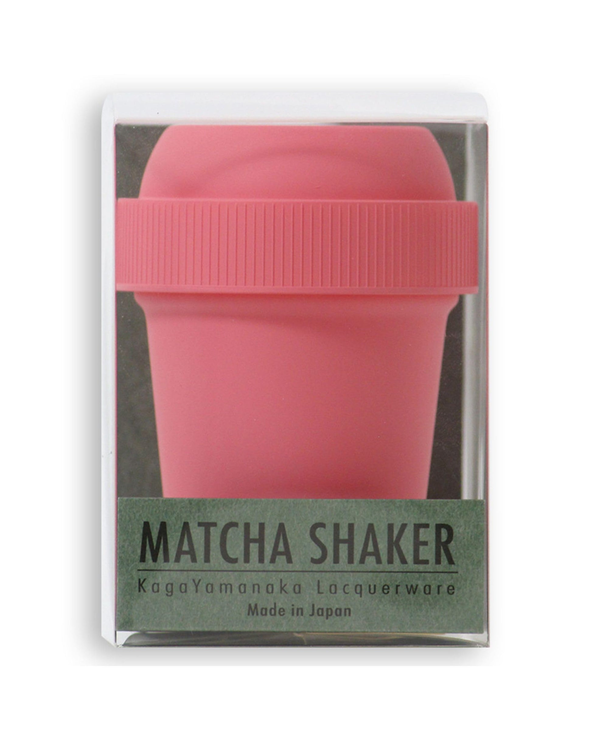 Mini Matcha Shaker (20Ml) Modern Matcha Whisk | Ideal For Enhanced Grade Matcha Powder & Hojicha Powder | Compact Cup For Home, Office, Or Travel | Gift For Tea Lovers | Pink - (Japan Imported)