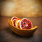 Barrel Roll Bar Essentials Dried Blood Orange Slices for Cocktails, 4 Ounce, All Natural, Large Dehydrated Oranges