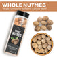 Fresh Finest Whole Nutmeg 15.16Oz - Premium Quality Whole Nutmeg - All-Natural, Non-Gmo, Gluten-Free, Kosher - Perfect For Bakin