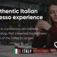 ITALIAN COFFEE FOR ESPRESSO LOVERS Espresso compact pieces Compatible with Lavazza BLUE & Expert Machines, 50 Count Pack