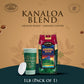 Gold Coffee Company Kanaloa Premium House Blend | Gourmet Medium Roast Ground Coffee | 100% Arabica Roasted Beans | 1 Lb.