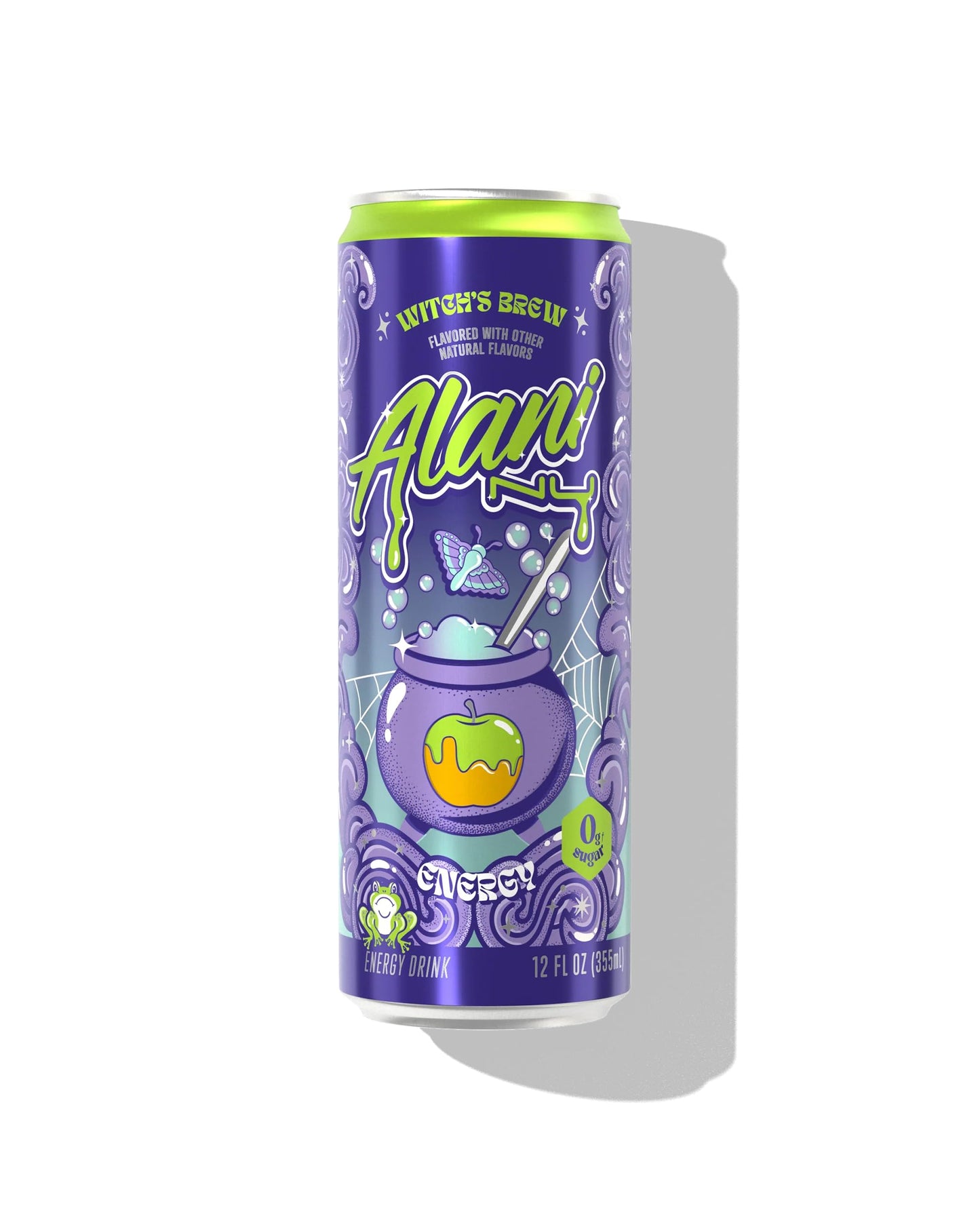 Alani Witchs Brew Energy Drink, Sugar Free, Low Calorie Energy Drinks, 12 Fl Oz Cans, 12 Pack