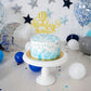 Hotmoon Adventure Awaits Cake Topper, Gold Glitter, Graduation/Retirement/Baby Shower Party Decorations, Model HM-0324