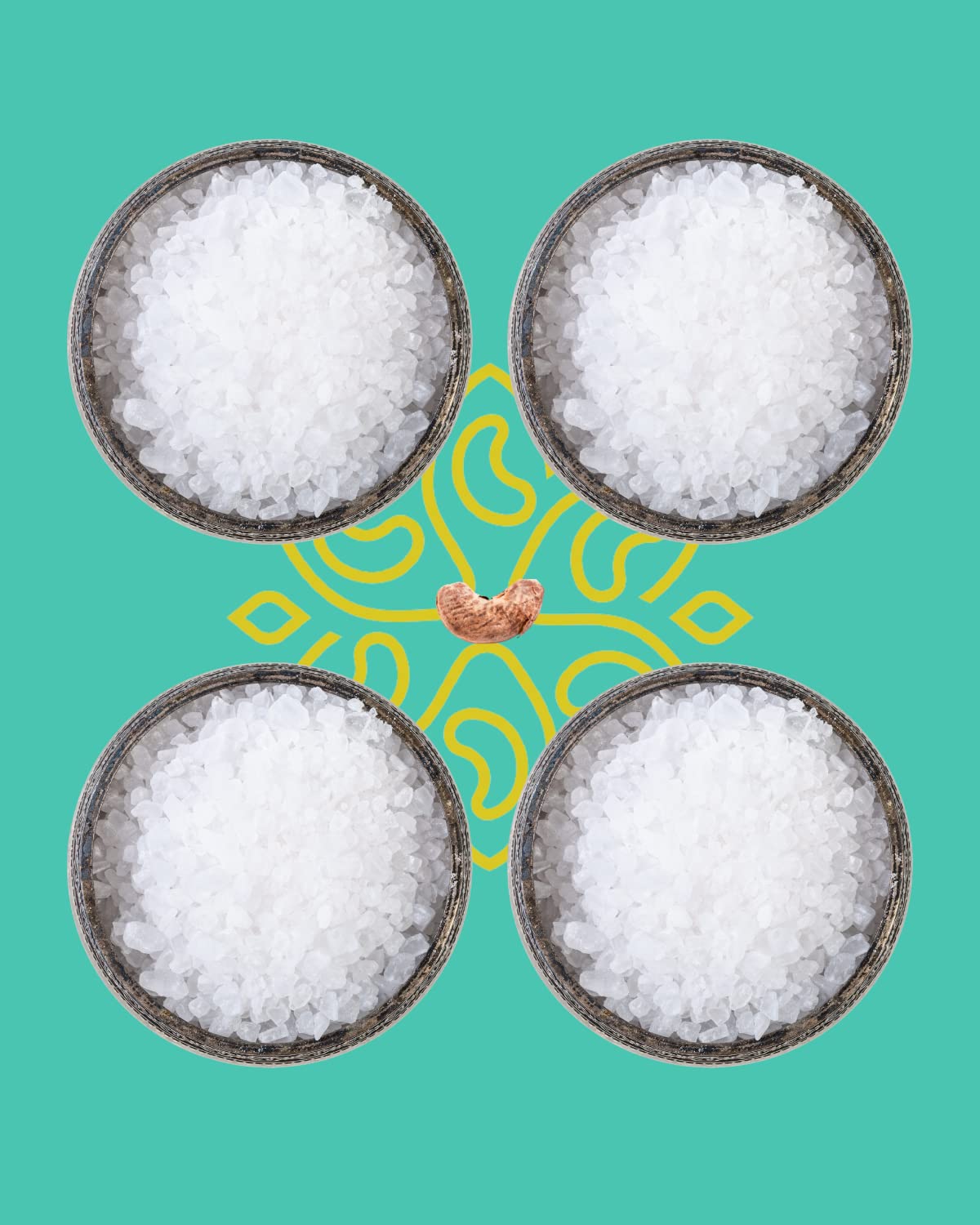 Sea Salt Wrapped Whole Cashews by Karma Nuts, Air Roasted with Natural Skins, 2X more Fiber, Whole 30, Peanut-Free Facility, Kos