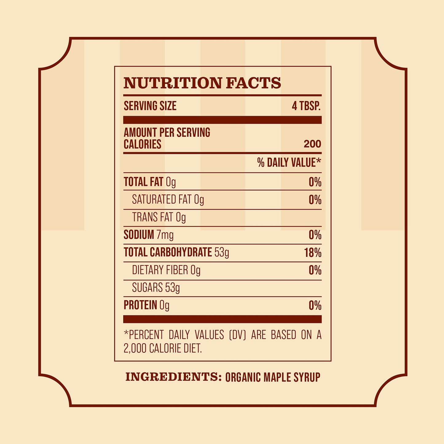 Frost Ridge Maple Farm Organic Maple Syrup, Grade A, Dark Robust, Gallon (128 FL Oz)