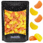 Fruidles Citrus Gummi Slices Candy, Sugar Coated Orange and Lemon Flavors, 1 Pound