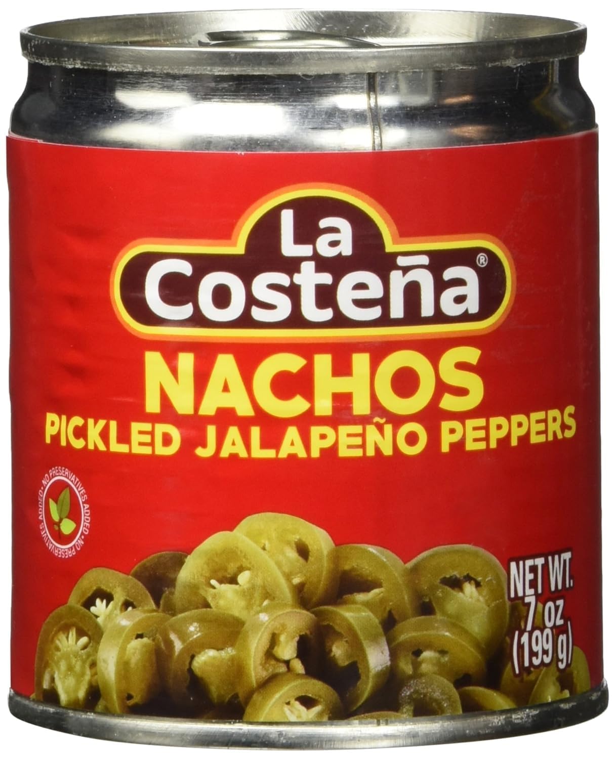 La Costea Sliced Nacho Jalapeno Peppers - Pickled Jalapenos - Jalapeno Pepper - Hot Peppers - Mexican Food, Guacamole, Spicy Nac