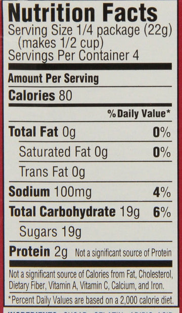 Jell-O Cherry Gelatin Mix, 3 oz Boxes, Pack of 24, Classic Flavor