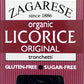 Zagarese 100% Organic Licorice, Original, 0.88 Ounce Flip Top Box