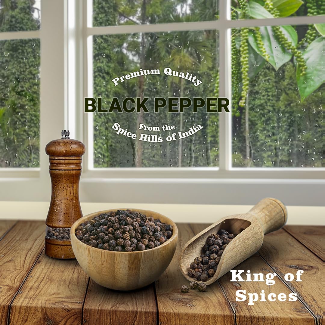 Naturemills Premium Black Pepper - Whole Peppercorns (50G)