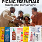 Condiment and Hot Sauce Packets Variety Pack - 325-ct Single Serve Ketchup Packs  Mayo and Mustard & Salsa Picante S w/Tabasco Pepper Sauce  Spicy Sriracha & Mini Mexican Hot Sauce Packets