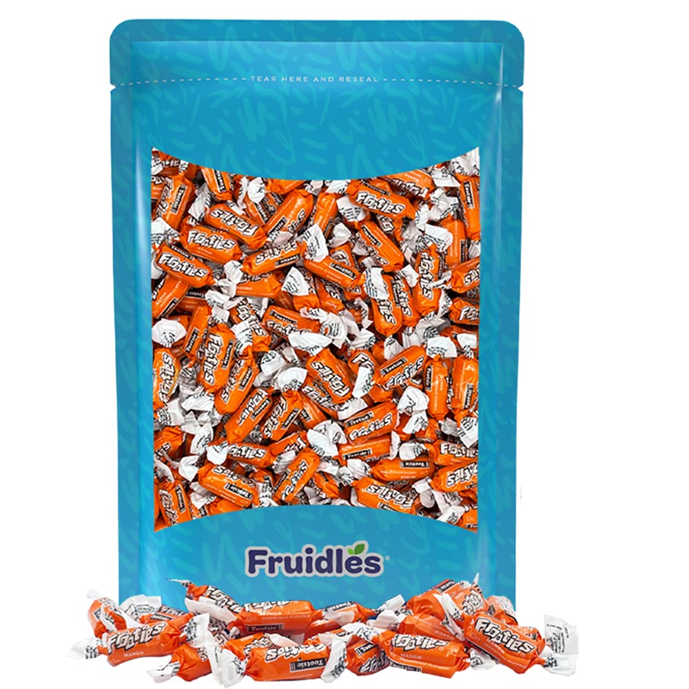 Fruidles Tootsie Roll Mango Twist Midgees, Peanut-Free, Gluten-Free, Kosher, 70 Count