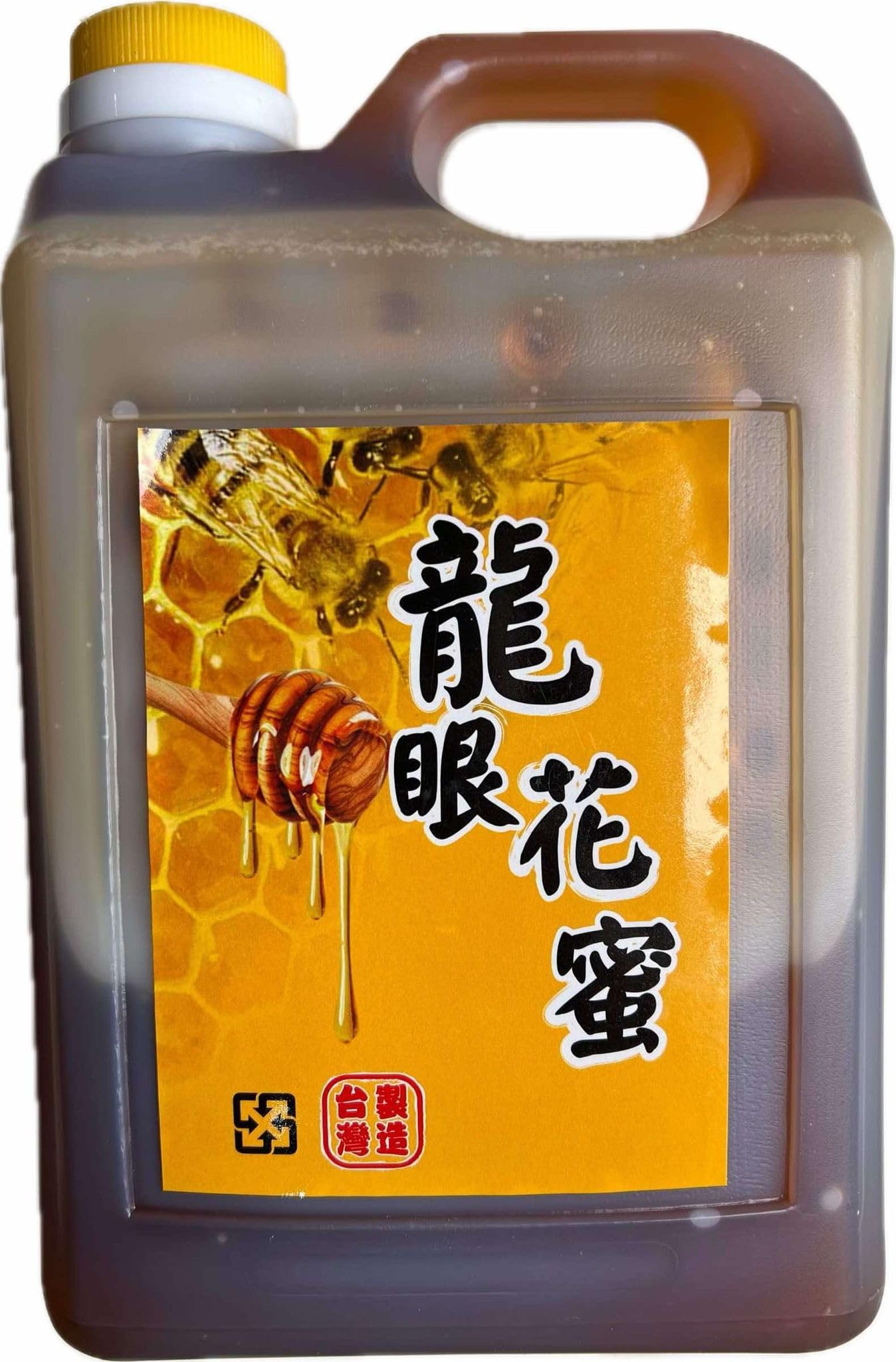 Spot of Joy Raw Wild or Longan Honey Syrup (105.82 Ounce/3Kg) Gluten-Free, Non-GMO, Pack of 1 (3KG, Longan Honey)