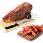 Serrano Ham Boneless & Ham Stand - Spanish Jamon Serrano Ideal for Tapas Approx. 1 Kg or 2.2 lb Jamonprive - GMO Free and Gluten
