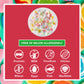 Slices Hard Candy - Bulk Fruit Candy Individually Wrapped - Net Wt. 1Lb (Aprprox.150 Pcs) Mixed Hard Candies Assortment Bag - 10