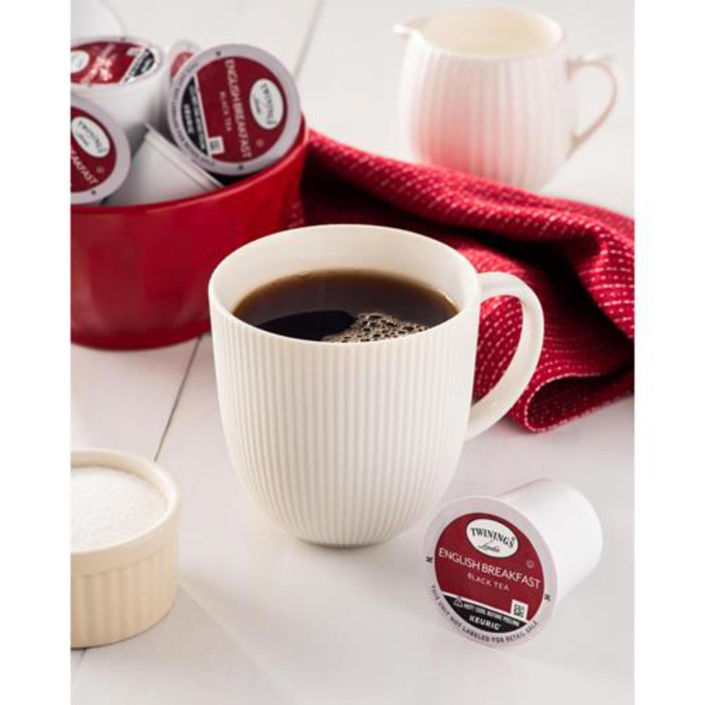 Twinings Tea K-Cup Assortment, Herbal & Black (Pack Of 24) - Perfect Gourmet Gift Set