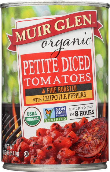 Muir Glen Diced Chipotle Tomato (12X14.5 Oz)