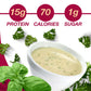 ProtiDIET High Protein Chicken Soup Mix - Low Sugar, Meal Replacement, 5.39 Ounce, 7 Pouches