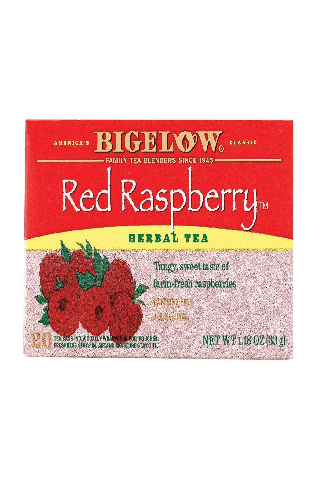 Bigelow Tea Red Raspberry Tea, 20 Count (Pack of 3), CBG-045